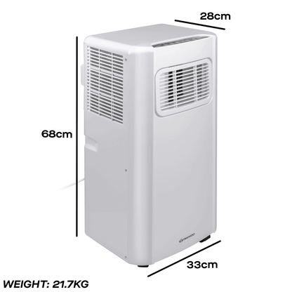 Daewoo 3-in-1 Portable Air Conditioner with Fan & Dehumidifier, 5000 BTU