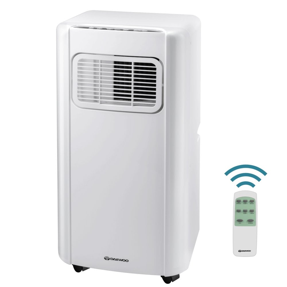 Daewoo 3-in-1 Portable Air Conditioner with Fan & Dehumidifier, 5000 BTU