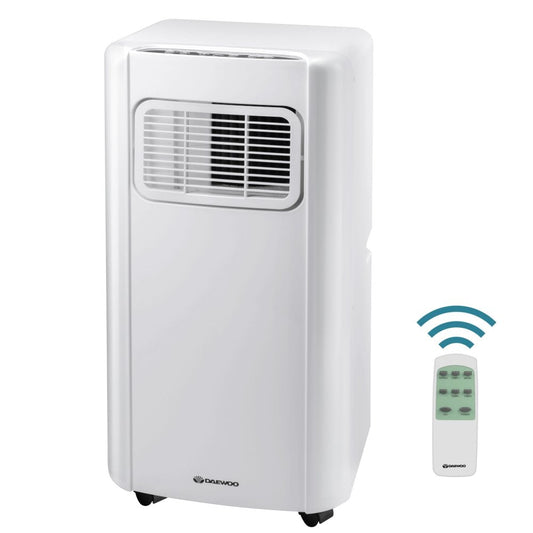 Daewoo 3-in-1 Portable Air Conditioner with Fan & Dehumidifier, 5000 BTU