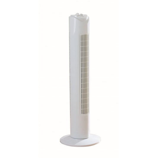 Daewoo 32 Slimline Oscillating Tower Fan with Timer, 3 Speed Settings