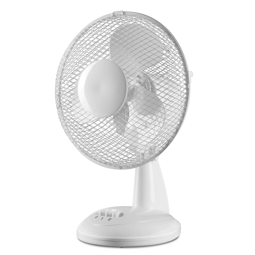 Daewoo 9” White Desk Fan