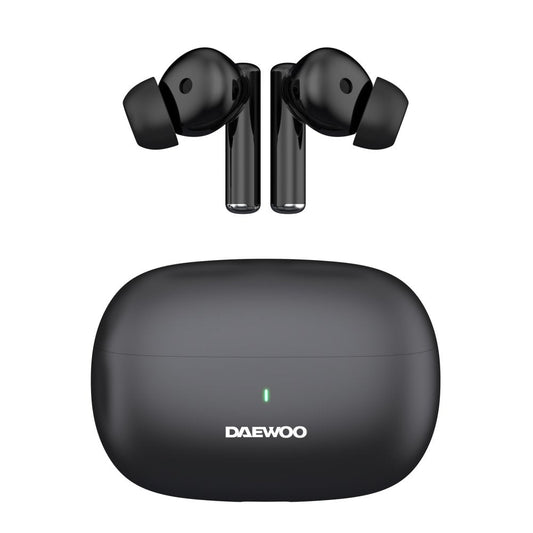 Daewoo Black Air Buds True Wireless Bluetooth Earbuds