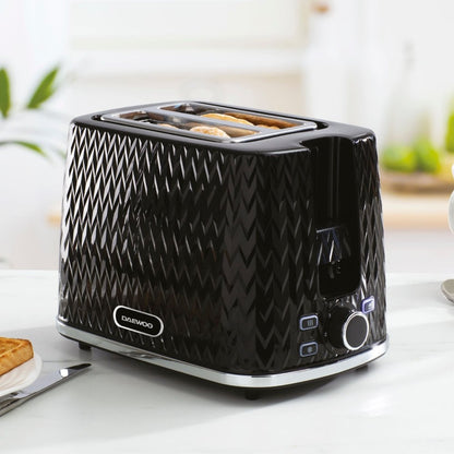Daewoo Argyle 2 Slice Toaster - Colour Variants