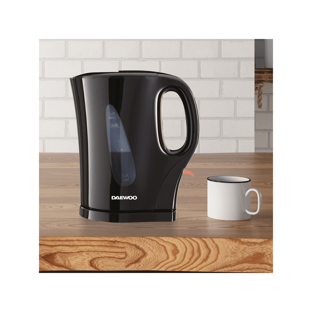 Daewoo Black Essentials 1.7L Kettle