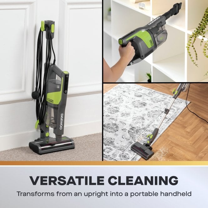 Daewoo Cyclone Turbo Corded 3-in-1 Handheld Vacuum Cleaner