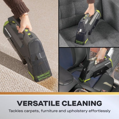 Daewoo Hurricane Spotmaster Cordless Carpet & Upholstery Cleaner