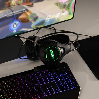 Daewoo RGB Light Up Wired Gaming Headphones