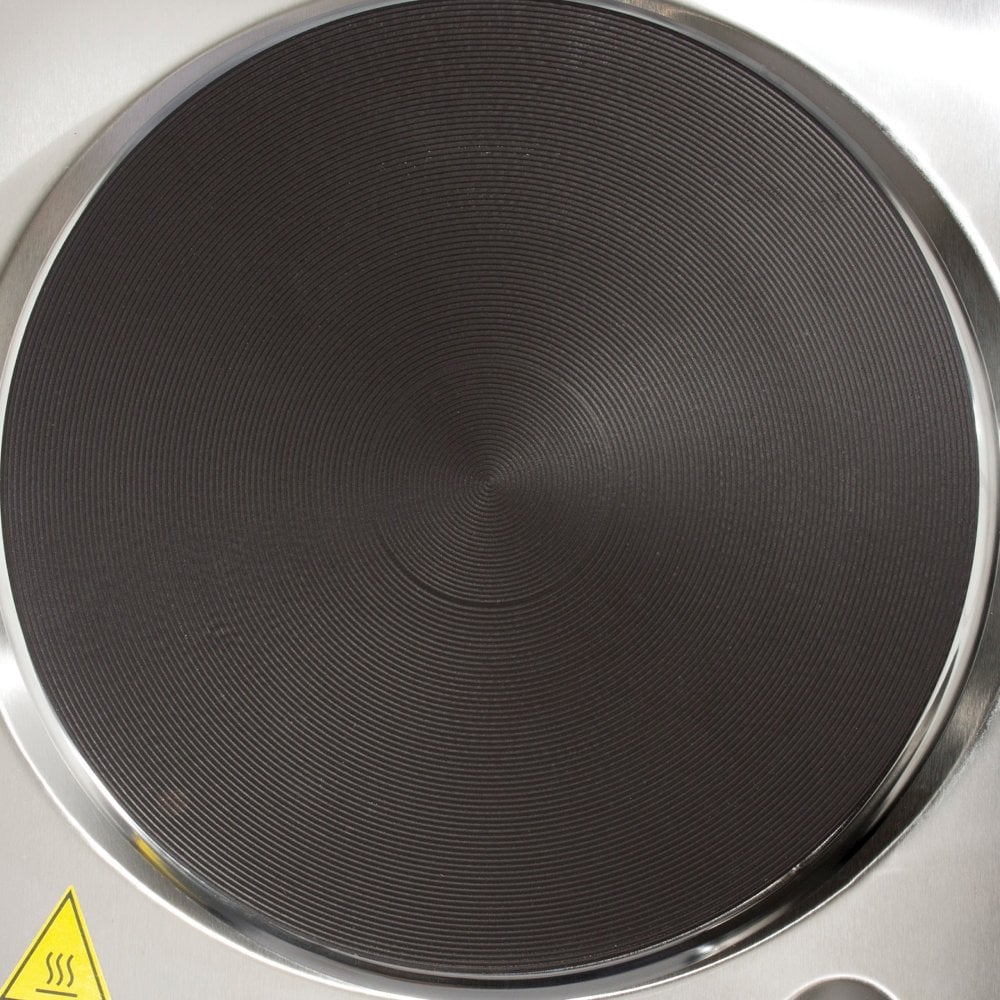 Daewoo Single 1500W Stainless Steel Hot Plate Hob