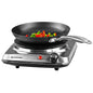 Daewoo Single 1500W Stainless Steel Hot Plate Hob