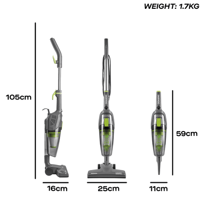 Daewoo Tornado Essential 600W 2-in-1 Corded Vacuum Cleaner