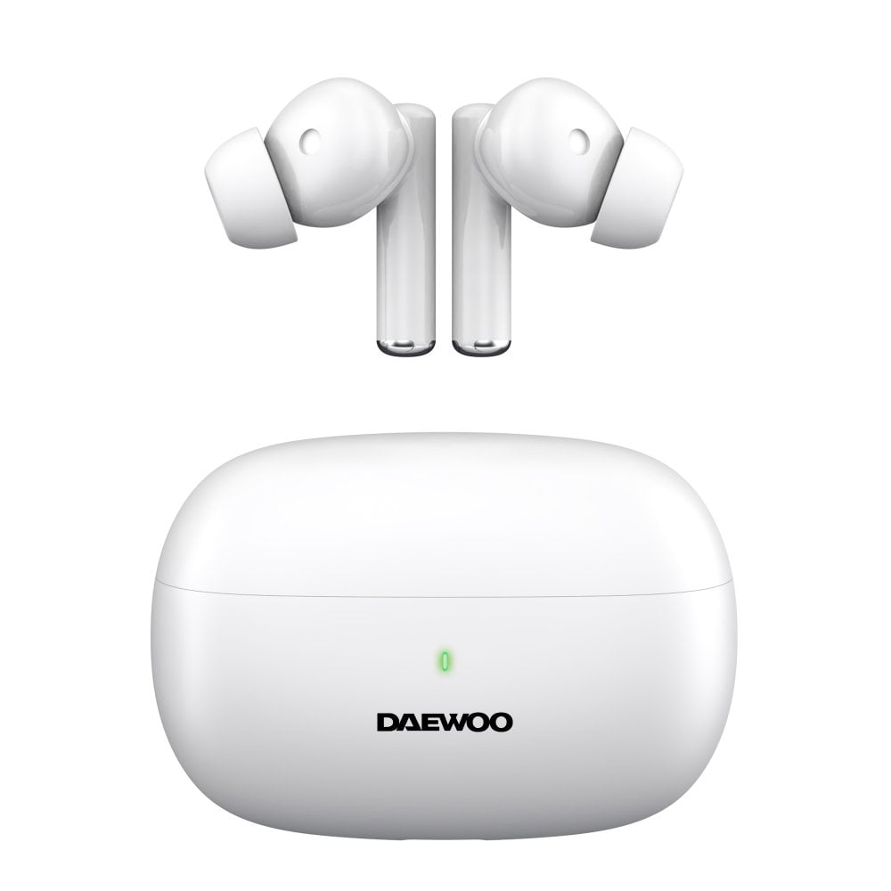 Daewoo White Air Buds True Wireless Bluetooth Earbuds