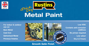 Rustins Quick Dry Metal Paint 250ml. 500ml  & 1 Liter