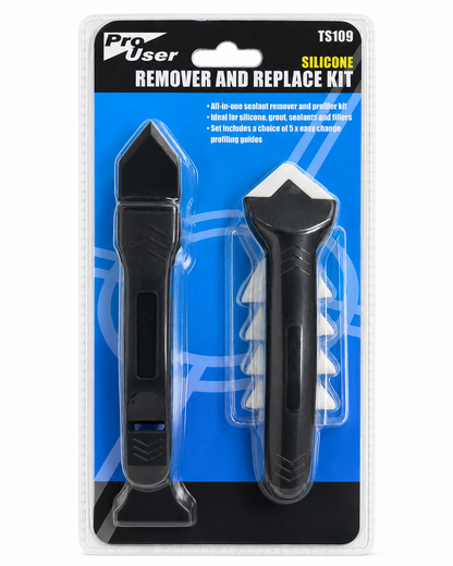 Silicone Remover & Replace Kit with 5 Profiling Guides