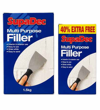 SupaDec Multi Purpose Filler Powder – 630g & 1.5kg