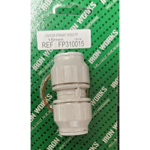 15mm Coupler Speed Fit