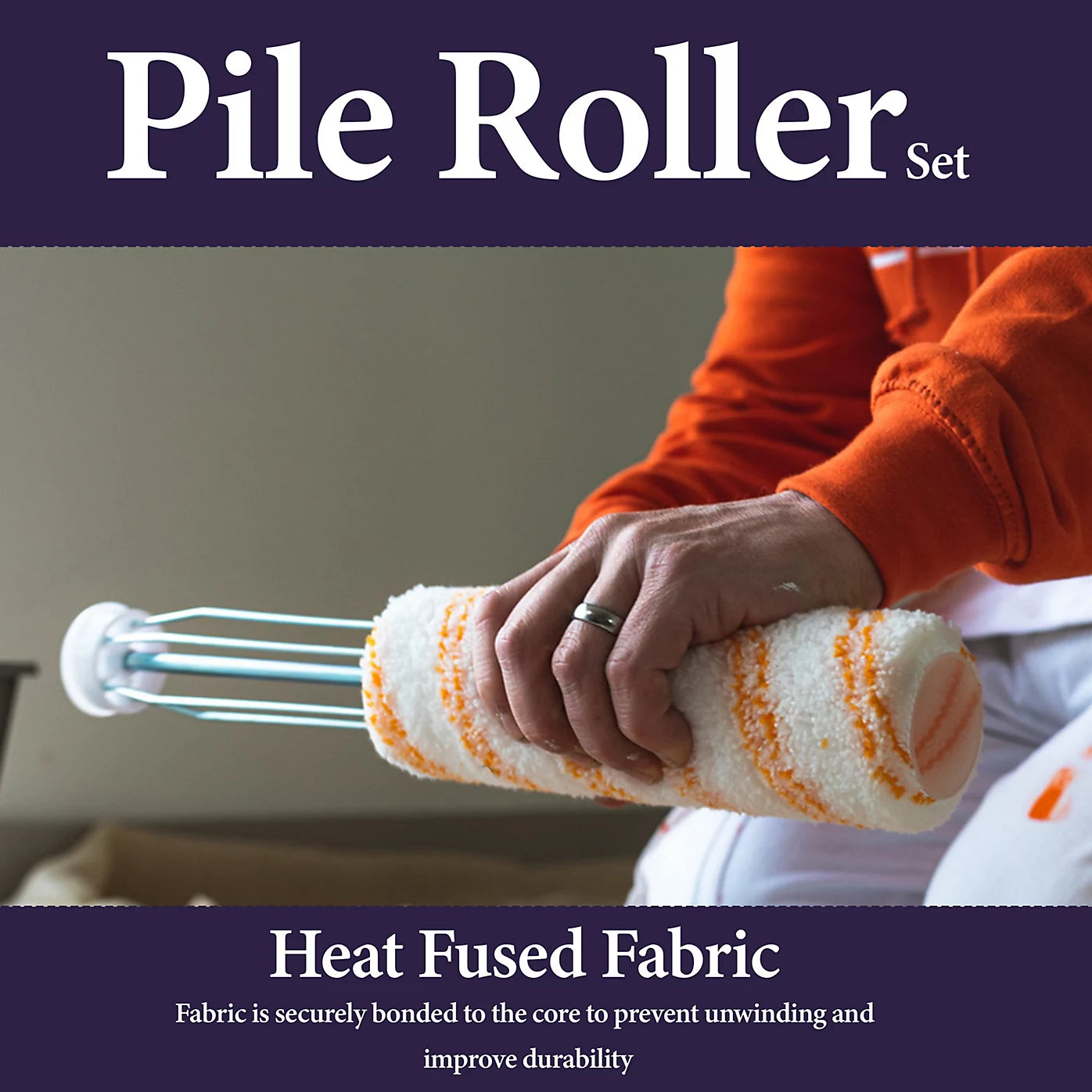 Hamilton For The Trade 9" Medium Pile Roller Set 5 Piece Kit – Tray, Frame & Sleeves