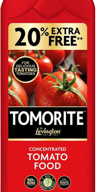 Levington Tomorite Tomato Feed 1.2L – Liquid Plant Food with 20% Extra Free