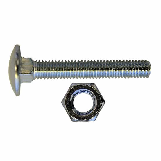 Cup Square Bolts Zinc