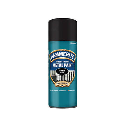 Hammerite Metal Paint 400ml Aerosol Smooth, Satin & Hammered