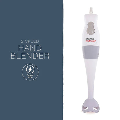 Kitchen Perfected 200w Hand Blender White