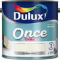 Dulux Once Gloss Pure Brilliant White Paint – 2.5L – One Coat Wood & Metal