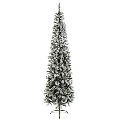 Premier Flocked Spruce Pine Tree 2.2m (6.5ft)