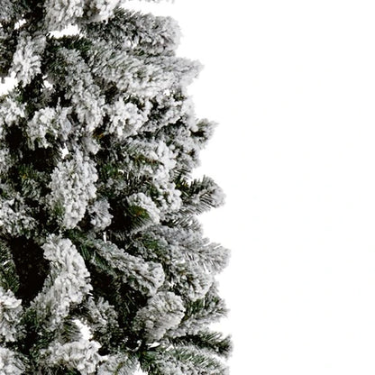 Premier Flocked Spruce Pine Tree 2.2m (6.5ft)