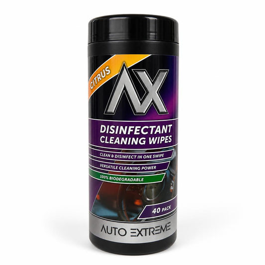 Auto Extreme Citrus Disinfectant Cleaning Wipes Front