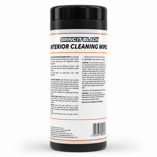 Auto Extreme Interior Cleaning Wipes Instructions