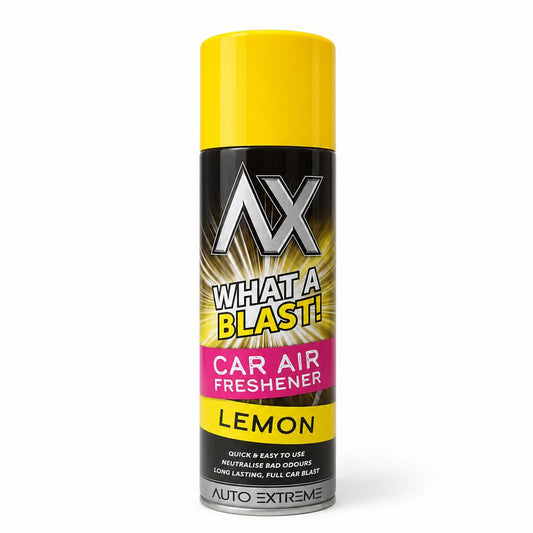 Front view of Auto Extreme Lemon Car Air Freshener