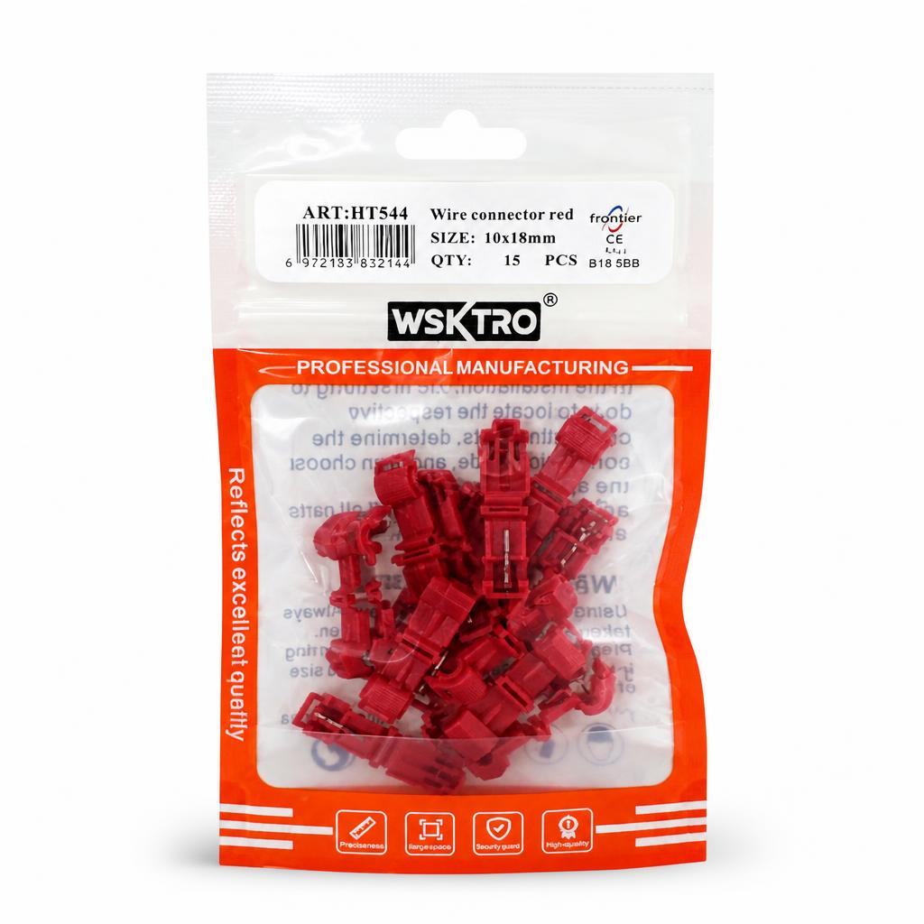 Moktro wire connector packaging front view