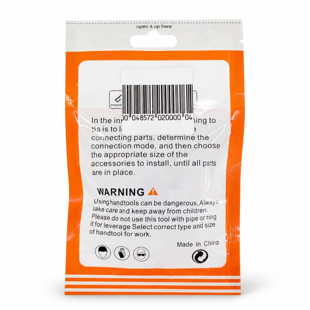 Moktro wire connector packaging back view