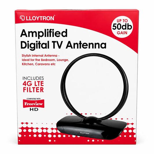 Lloytron Amplified Digital TV Antenna packaging front