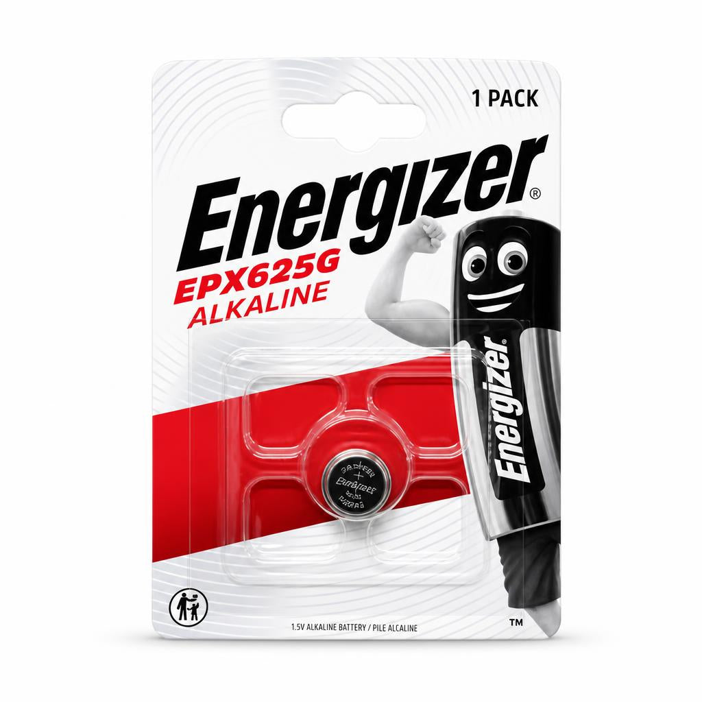 Energizer EPX625G 1.5V Alkaline Battery packaging front view