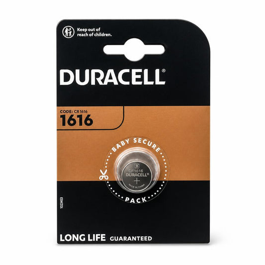 Duracell CR1616 battery packaging front