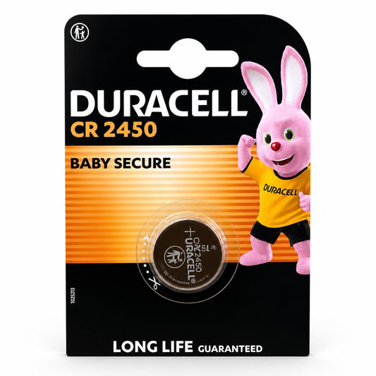 Duracell CR 2450 Lithium Coin Battery packaging front