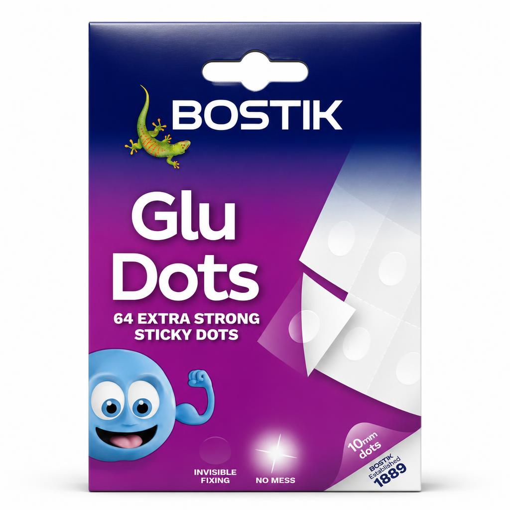 Bostik Glu Dots packaging front view