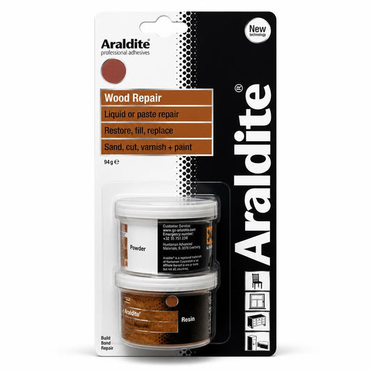 Araldite Wood Repair Kit front packaging