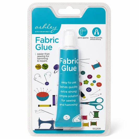 Ashley Housewares Fabric Glue packaging front view