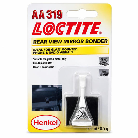 Loctite AA 319 Rear View Mirror Bonder packaging front