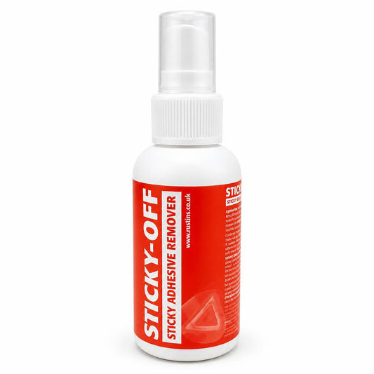 Front view of Sticky-Off Adhesive Remover 100ml bottle