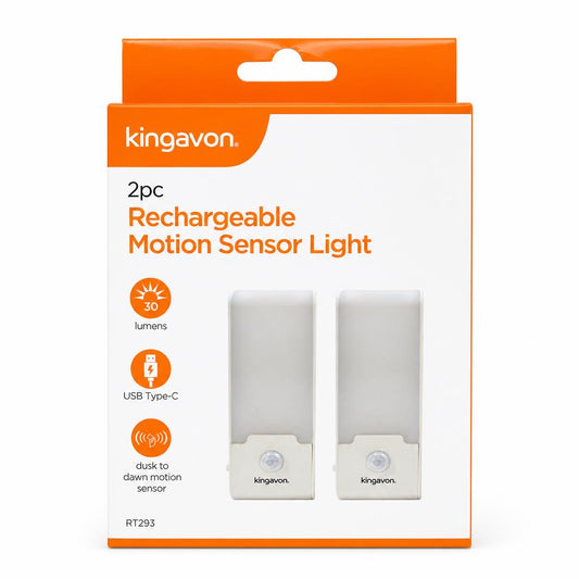 Kingavon packaging for rechargeable motion sensor light