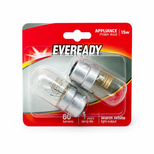 Eveready 15W Appliance Pygmy Bulb packaging front view