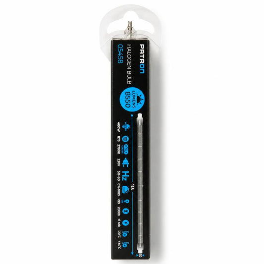 Patron Halogen Bulb packaging front view