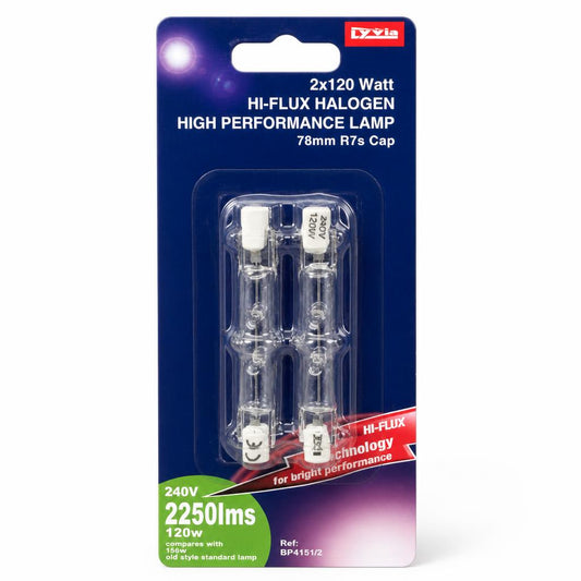 Front packaging of Lyvia Hi-Flux Halogen Lamp