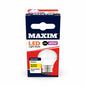 Maxim LED Light Bulb packaging showing 6W 40W equivalent
