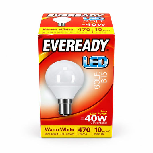 Eveready LED Golf Bulb packaging front view