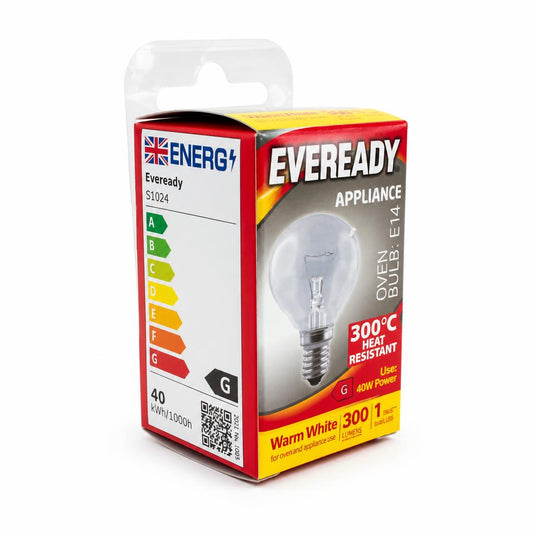 Eveready Appliance Oven Bulb E14 energy rating