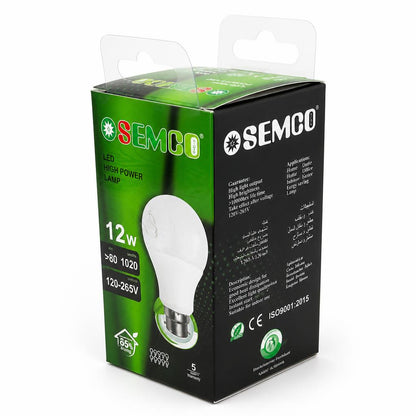 SEMCO LED High Power Lamp 12W packaging front view