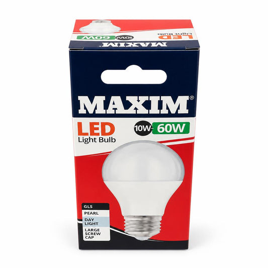 Packaging of Maxim LED Light Bulb 10W 60W